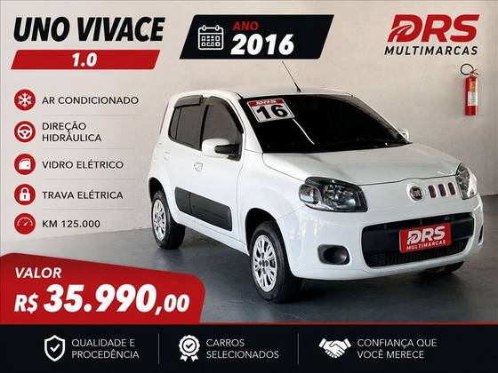 FIAT UNO 1.0 EVO VIVACE 8V FLEX 4P MANUAL FIAT UNO 1.0 EVO VIVACE 8V FLEX 4P MANUAL